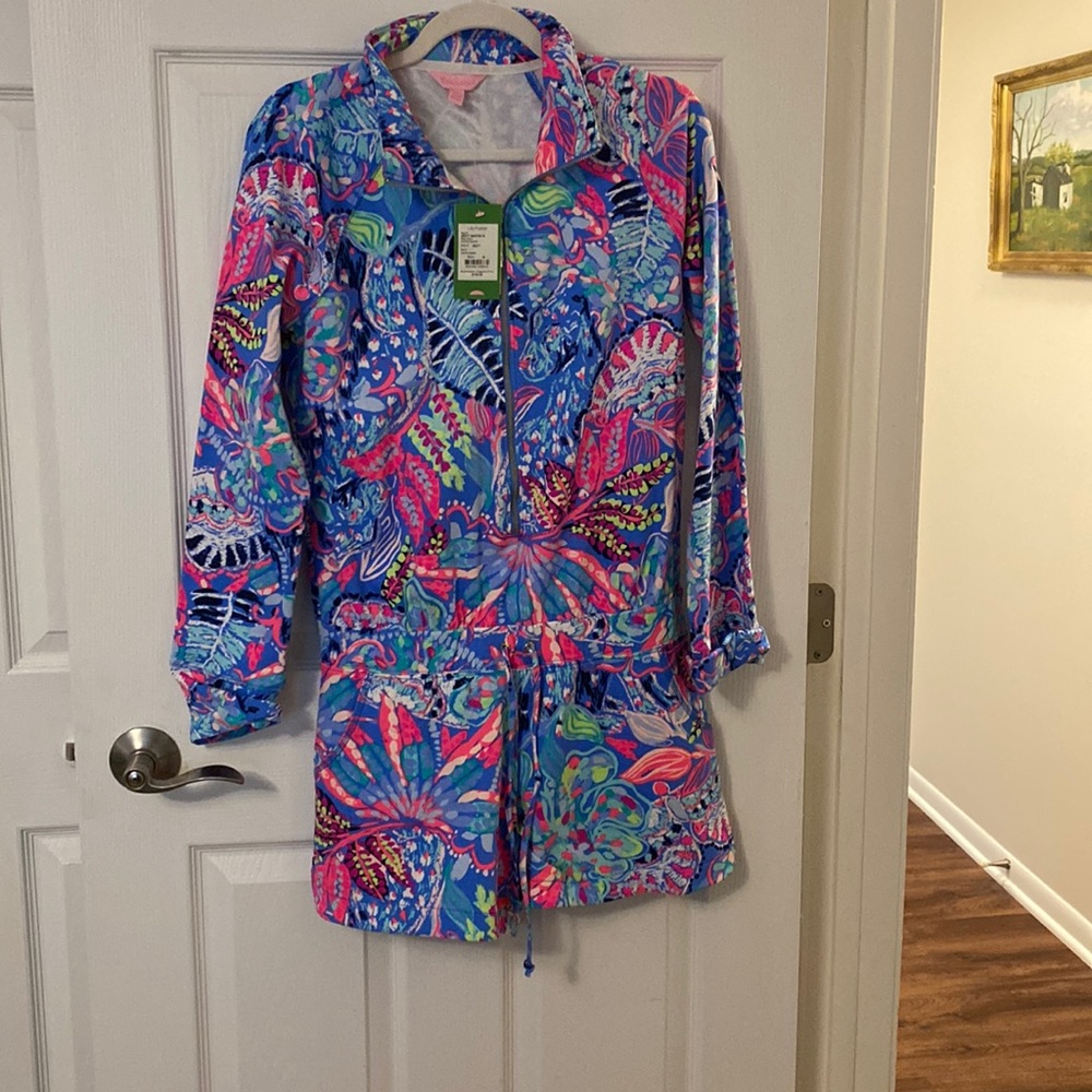Lilly Pulitzer skipper romper size medium